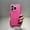 Rose Red, variant on Phone Case - Cute Clear Fluorescent Color Magnetic Wireless Charge Phone Case for Iphone 16 15 14 13 12 11 Pro Max Plus Soft Silicone Back Cover Candy Color