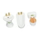 thumbnail image 1 of Muebles de baño para casa de muñecas juego de baño para casa de muñecas 3 uds bañera inodoro lavabo porcelana de simulación ligera para casa de muñecas 1/24 ANGGREK Otros, 1 of 8