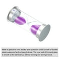 thumbnail image 3 of Uxcell 45 Minute Sand Timer, Sandy Clock, Count Down Sand Glass, Purple Sands, 3 of 5
