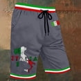 thumbnail image 3 of WILLBEST Pantalón Deportivo Corto para Hombre, Casual, para Uso Diario, Versátil y Elegante, para Relajarse y Salir, Ligero y Cómodo, Diseño de Estampado Moderno para Verano., 3 of 4