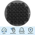thumbnail image 5 of Kmxyo Bath Mat Suction Cup Anti-slip Rub Back Round Brush Exfoliating Shower Massage Scraper Foot Mat, 5 of 6