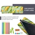 thumbnail image 5 of Fotbe Fresh Sweet Corn Pattern Leather Pencil Case, Pencil Pouch with Durable Zipper, Compact and Stylish Organizer for Stationery, Art Supplies, Travel Essentials, 5 of 7