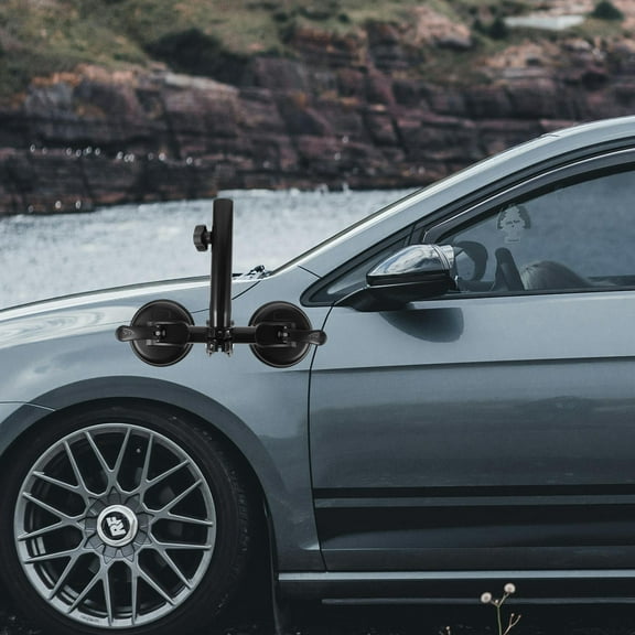 CTIRCHIU Flag Pole Mount Kit for Cars Iron and Rubber Exterior Automotive Accessory