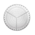 thumbnail image 1 of WHEANG Measuring Tools Circle Finder Size Optimizer Marking Center Finder Tool Woodworking Compass 30Cm Multi-Color, 1 of 1