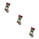 thumbnail image 3 of Yuarrent Calcetín de Navidad Decoración sin rostro Colgante Bolsa de media de felpa de Navidad Adorno de fiesta Regalo de Año Nuevo Chimenea Type1 NO1, 3 of 6