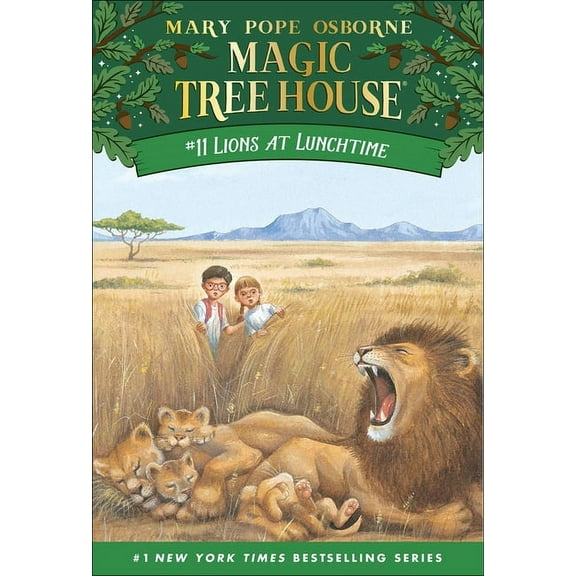 Magic Tree House Lions at Lunchtime, Book 11, (Hardcover)