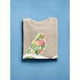 thumbnail image 3 of Foliage And Feathers Ii Sweatshirt Women -June Erica Vess Designs, Female 3X-Large, 3 of 4