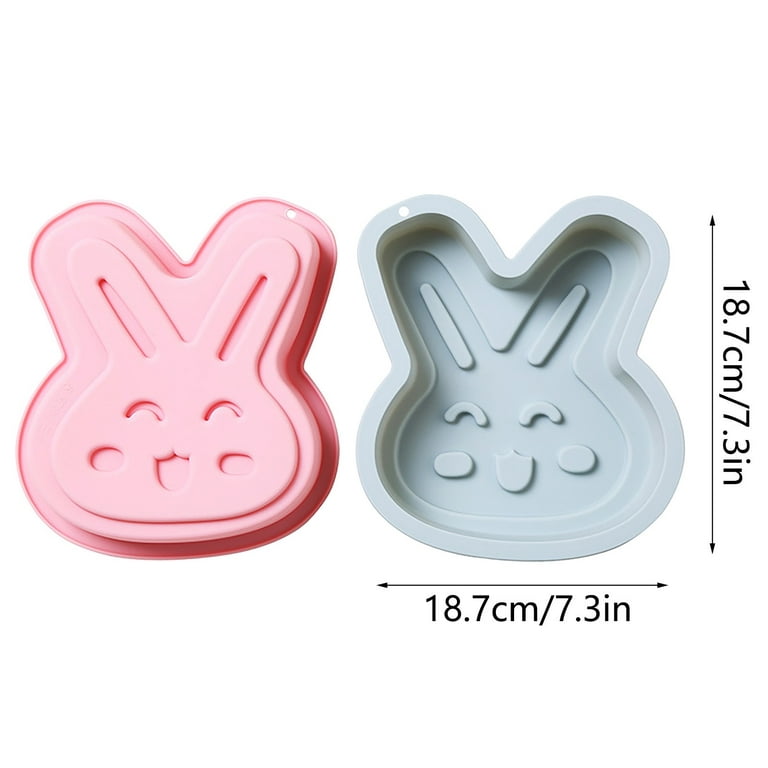 Baking Gadgets for Kids Cake Lifter Silicone Bakeware Easter Bunny