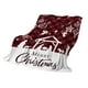 thumbnail image 2 of Manta de Navidad | Manta de sofá de poliéster suave y difusa | Multicolor | 29.5x39.4 pulgadas | Transpirable, Lavable a máquina, Ligero para viajes, Camping, Decoración del hogar, 2 of 6