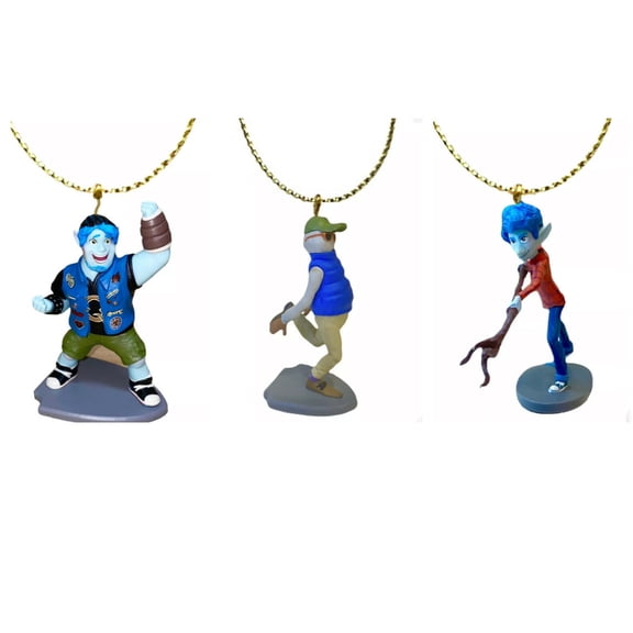 Ian Wilden Barley Lightfoot 3 Ornaments Onward Figure Pvc Dad Sons Figurine New