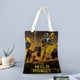 thumbnail image 2 of The Wild Robot Bolso de tela con estampado de lienzo para mujer, bolsa de compras reutilizable y estética, con cremallera interior, regalo para mujer,38*45cm., 2 of 6