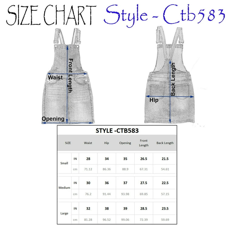 Womens Cute Denim Jean Overall Short Dress Skirt Classic Washed Overall Skirts CTB583LSK Walmart