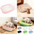 thumbnail image 5 of Semi Enclosed Cat Litter with Neutralizing Breathable Design for Easy Observation Indoor Use, 5 of 9