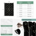 thumbnail image 6 of Sparrow Tie Up Curtains for Windows, Balloon Window Shades, Spring Birds on The Branches Vintage Country Black Kitchen Window Treatments Roll Up Curtain for Basement/Nursery 52"x45", 6 of 8