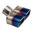 thumbnail image 1 of Embout d'Échappement en Acier Inoxydable pour Systèmes d'Échappement de 2,5 Pouces, 1 of 8