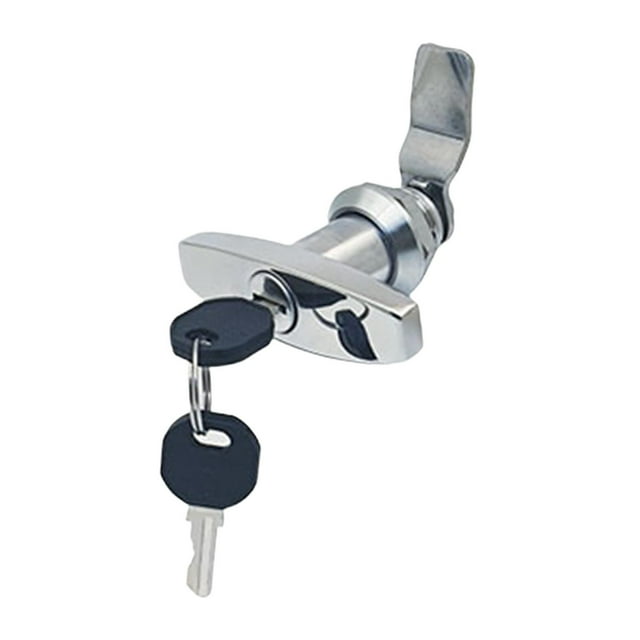 Almencla Verrou de Porte en T Facile à Installer pour Camion Remorque Remplacement Robuste B