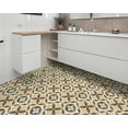 thumbnail image 5 of DEWOO 10PCS 12" x 12" Peel and Stick Floor Tiles, Vintage Floral Removable Self Adhesive Vinyl Flooring Stickers, Renter Friendly DIY Tile for Kitchen Entryway Bathroom Living Room, 5 of 5