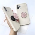 thumbnail image 5 of 3 Pack Cell Phone Grip Stand with Expandable Kickstand (Not for Popsockets) - Glitter Rose Gold, 5 of 5