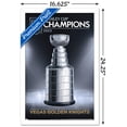 thumbnail image 3 of NHL Vegas Golden Knights - 2023 Stanley Cup Team Logo Wall Poster, 14.725" x 22.375" Framed, 3 of 5