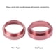 thumbnail image 5 of Coffee Dosing Ring Universal 58 mm,Portafiltros Espresso Dosing Funnel Durable y Práctico Aluminium Dosing Ring (Rosa roja) EOTVIA No, 5 of 7