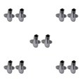 thumbnail image 3 of Justharion Housse de Chaussures Imperméable Unisexe – Protection Durable et Fiable pour Chaussures Gris Foncé 5Set, 3 of 6