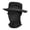 Black, variant on TrendOFT Bucket Hats Camo Round Brim Outdoor Hiking Camping Fishing Sun Protection Full Face Cover Army Green One Size