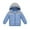 Light Blue, variant on Ruyang Boys Winter Puffer Coat Padded Warm Quilted Down Jacket Kids Zip Up Hooded Outwear Lightweight Windproof Windbreaker
