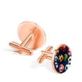 thumbnail image 3 of Football Elegant Stainless Steel Cufflinks Set for Formal Attire and Business Shirts, 3 of 6