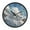 Flying Horses and Sheep, variant on Voice Activated Clock with Glow Light 12 Inch Large Silent Wall Clock Battery Operated for Home Decor Cat and Colorful Clouds