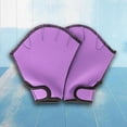 thumbnail image 4 of Guantes de natación palmeados Sunnimix Morado S, 4 of 8