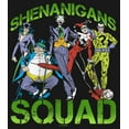 thumbnail image 2 of Girl's Batman St. Patrick's Day Shenanigans Squad  Graphic Tee Black Medium, 2 of 4
