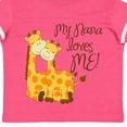 thumbnail image 4 of Inktastic My Nana Loves Me Boys or Girls Toddler T-Shirt, 4 of 5