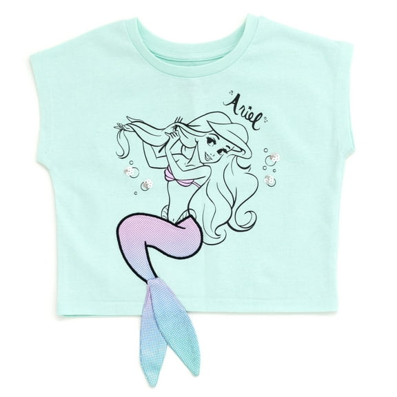 Disney Princess Little Mermaid Ariel T-Shirt Toddler to Big Kid