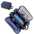 thumbnail image 3 of Toiletry Bag for Men Hanging Travel Dopp Kit Lightweight Water Resistant Small Shaving Bag Bathroom Cosmetic Organizer for Women, Royal Blue, 3 of 8
