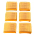 thumbnail image 2 of 6 Pack Lawn Mower Air Filter Replacement for 4180-141-0300B FS91 FS131 FS111 Trimmers Garden Lawn Mower Power Tool Replacement Parts Accessories, 2 of 10