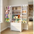 thumbnail image 6 of Pantry Cabinet, Asofer 71" Pantry Storage Cabinet with 2 Doors , 11 Shelves & 2 Drawers for Kitchen Dining Room, White, 6 of 10