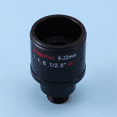 thumbnail image 3 of 3X CCTV Lens 1/2.5 Inch 6-22mm 5MP M12 Mount Varifocal Lens F1.6 for 4MP/5MP CMOS/CCD Sensor Security IP/AHD Camera, 3 of 5