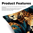 thumbnail image 2 of Leopard Covers with Unique Patterns, Set of 2 Decorative Throw Pillow Inserts for Sofa Bed Couch, 16x16/18x18/20x20 Inches, Ideal for Home Decor and Gifting, 2 of 6