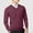 Wine, variant on Jalioing V Neck Dressy Sweaters for Men Fall Winter Casual Long Sleeve Solid Sweater Tops Classic Knit Shirts