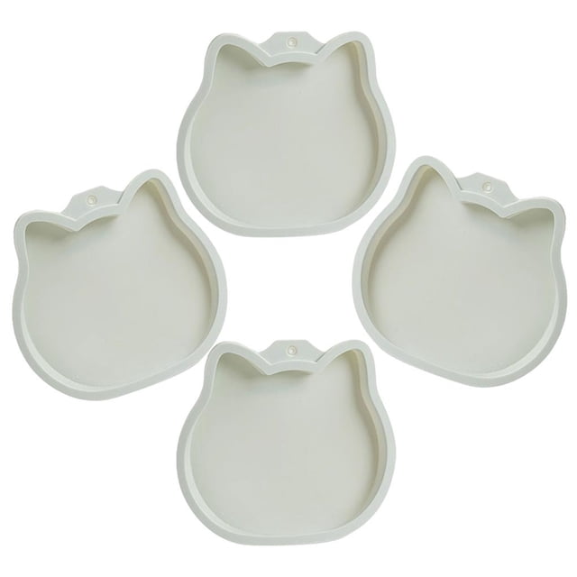Silicona Para Pasteles En Forma De Gato Moldes Para Hornear Resistentes A Altas Y Bajas Temperaturas Para El Hogar Panadería Pastelería Hornear Aula 4 Uds Moldes Vogacara HA019313-00