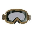 thumbnail image 3 of Rothco Lunettes de Protection Balistiques ANSI OTG, Coyote Brown / Smoke, 3 of 8