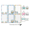 Easter Theme Paper, Unlimited Sheets Printable Stationery Paper and DIY Envelopes with Liner Set, Easter Bunny, Bunnies, Eggs Paper Design [USB Flash Drive]-FSP10