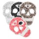 thumbnail image 5 of 4 parches termoadhesivos de calaveras de resina con diamantes de imitación para decorar ropa, vaqueros, bolsos, chaquetas, apliques creativos y accesorios de costura., 5 of 7