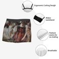 thumbnail image 3 of Gukieu Vintage Collage Girl Butterfly Print Men's Boxer Briefs, High Elastic Moisture Wicking Boxer Briefs Underwear-XX-Large, 3 of 5