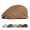 Coffee, variant on Breathable Flat Cap with Adjustable Strap, Mesh Summer Newsboy Hat for Men Women