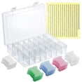 thumbnail image 1 of 152 Piezas Accesorios de Punto de Que Incluyen Bobinas de Hilo de Bordar Caja Organizadora de Punto de y Pegatina de NúMero de Hilo Dental, 1 of 7