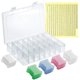 thumbnail image 1 of 152 Piezas Accesorios de Punto de Que Incluyen Bobinas de Hilo de Bordar Caja Organizadora de Punto de y Pegatina de NúMero de Hilo Dental, 1 of 7