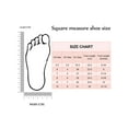thumbnail image 4 of BLISSFUL STEP Inspired Women's Shoes Lace Platform Wedge Slingback Open Toe Buckle Sandals White 5.5, 4 of 6