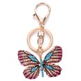 thumbnail image 1 of Bangcool Keychain Pendant Creative Rhinestone Butterfly Fashion Key Ring Charm Bag Charm, 1 of 10