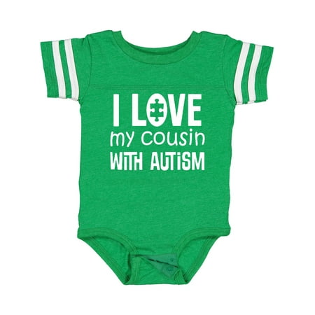 

Inktastic Autism Awareness I Love My Cousin Gift Baby Boy or Baby Girl Bodysuit